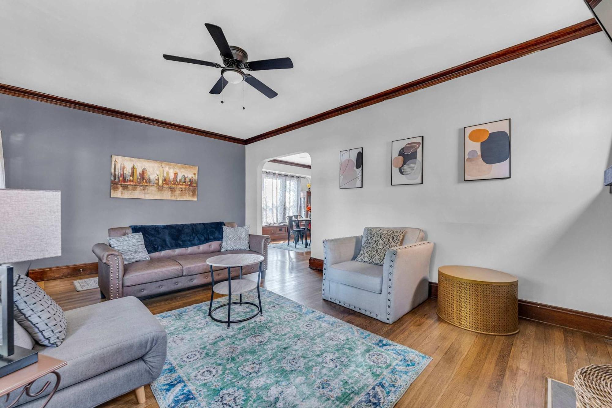 קליבלנד Beautifully Remodeled Duplex Apt In West Blvd מראה חיצוני תמונה