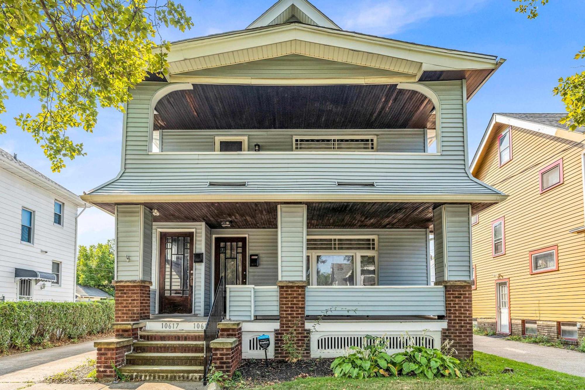 קליבלנד Beautifully Remodeled Duplex Apt In West Blvd מראה חיצוני תמונה